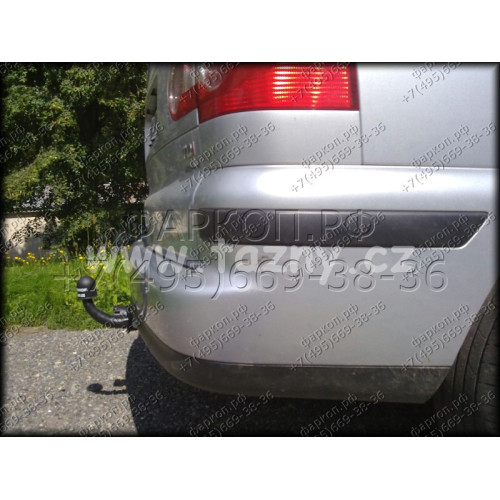 V-117 STEINHOF Фаркоп на Ford Galaxy 05/2000-2006, Seat Alhambra 05/2000-09/2010, Volkswagen Sharan 05/2000-08/2010. Требуется подрезка бампера. Тип шара: A. Нагрузки: 2100/85 кг, масса фаркопа 16 кг (без электрики в комплекте)